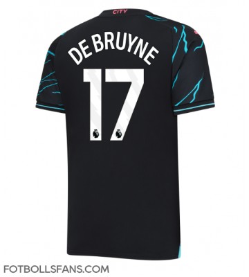 Manchester City Kevin De Bruyne #17 Replika Tredje Tröja 2023-24 Kortärmad